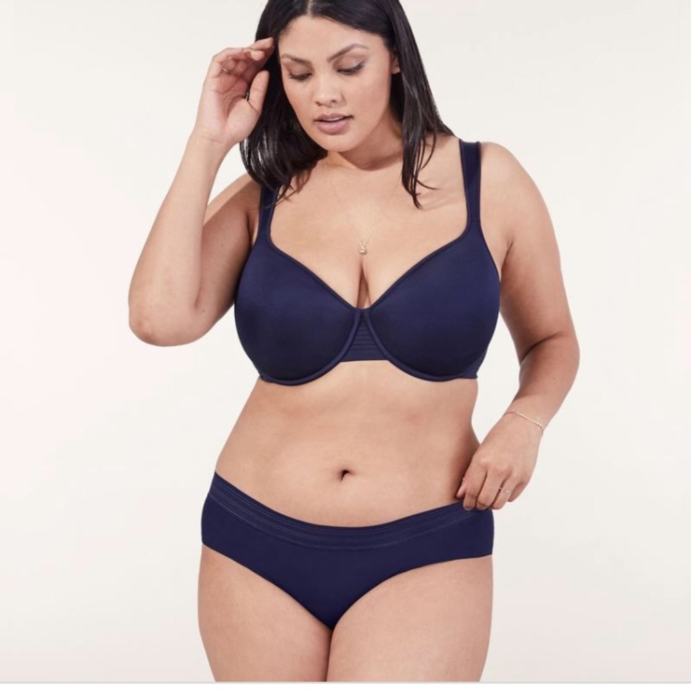 ThirdLove perfect coverage navy blue 32F